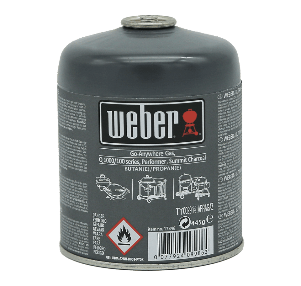 Webber Gas Canister 17846 | Cornwall Garden Shop | UK