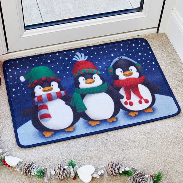 Mat Frosty Penguins 40x60 cm