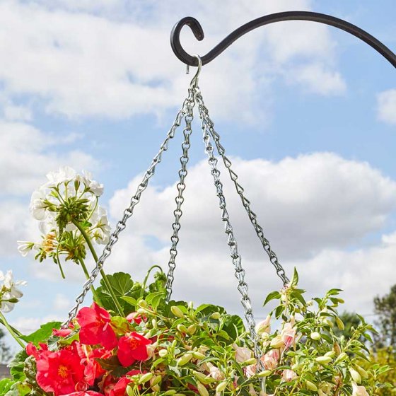 Hanging Basket Chain Galvanised 4 Way Replacement