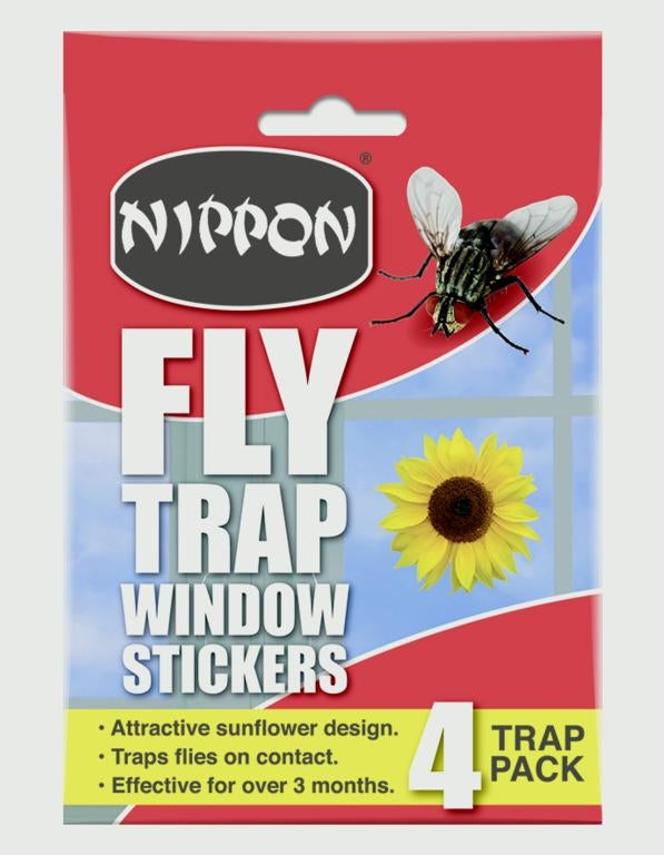 Fly Trap Window Stickers