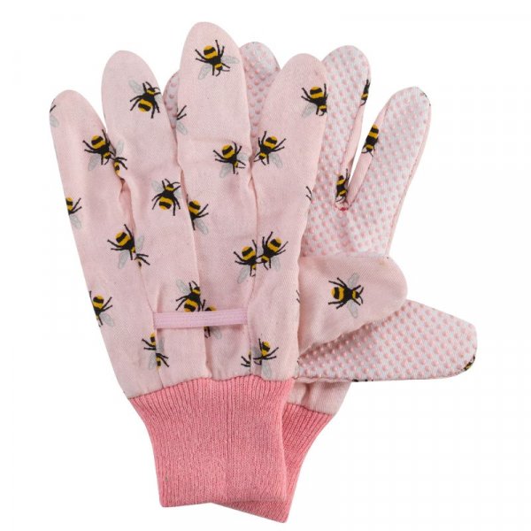 Bees Cotton Grip Gloves M8 Triple Pack