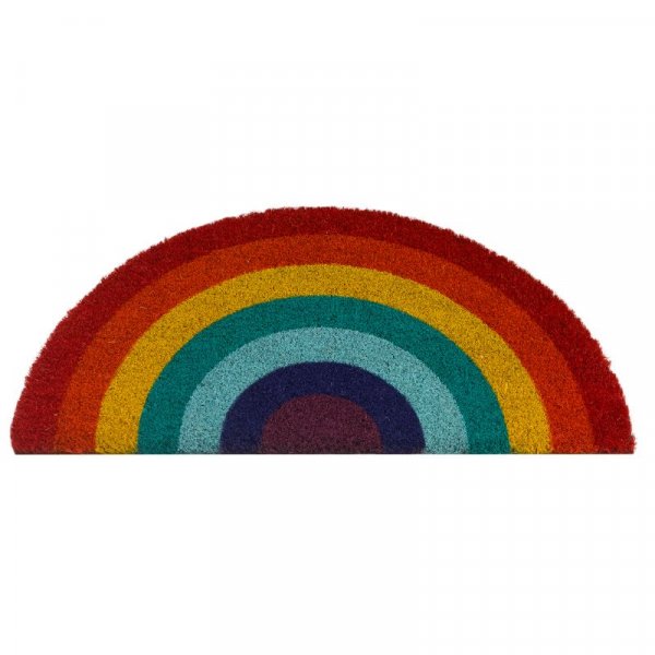 Decoir Mat Rainbow Crescent 75x45cm
