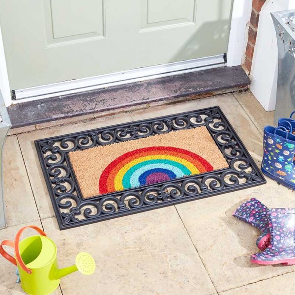 Decoir Mat (Insert) Rainbow 53x23cm