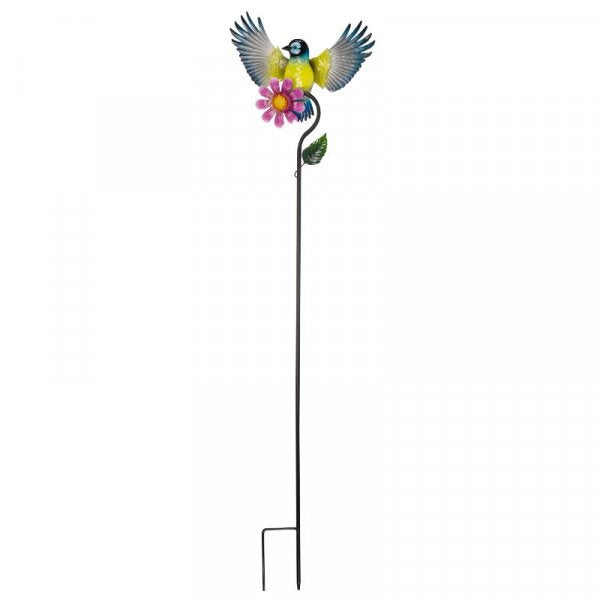 Border Stake Flower Birds