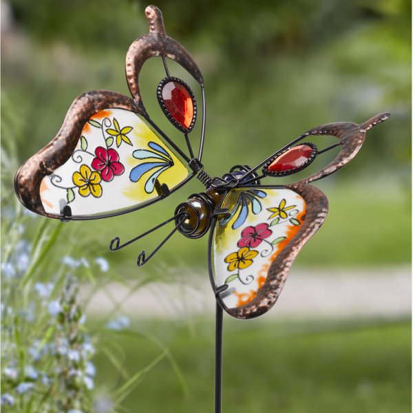 Border Stake Butterfly Brilliance