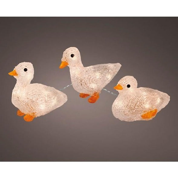 LED Acrylic Duck Outdoor Ornament | Cornwall Garden Shop | UK