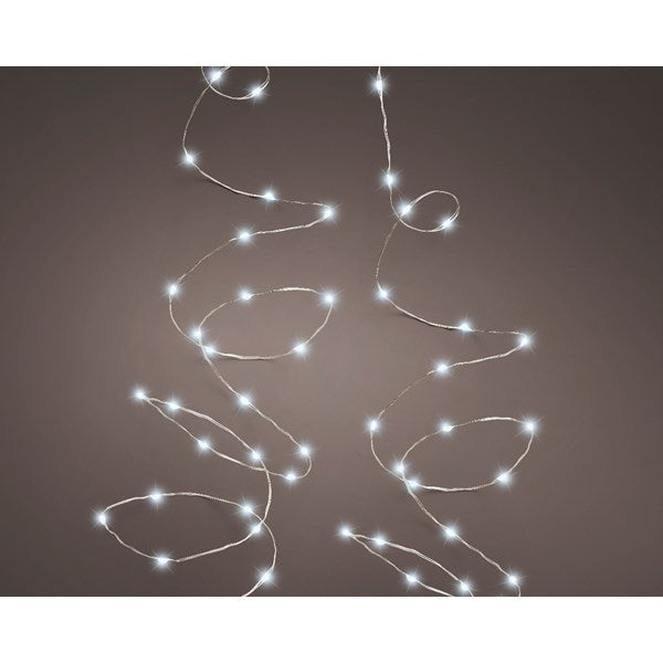 Micro LED 240 Multi-function Twinkle String Lights Cool White