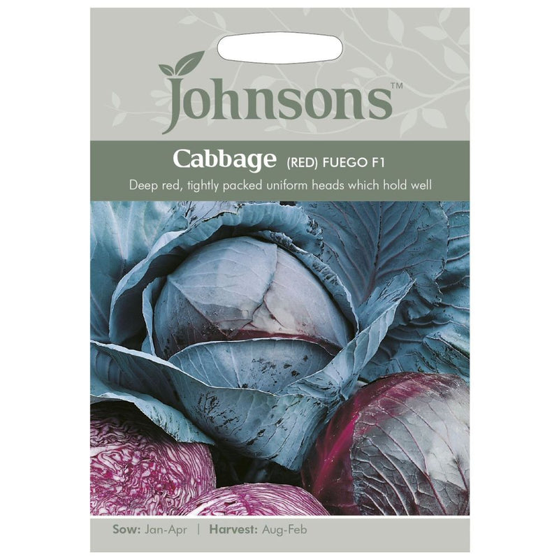 Cabbage (Red) Fuego F1 Seeds
