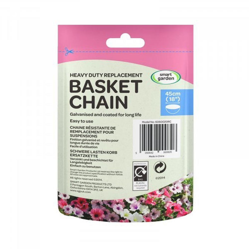 Hanging Basket Chain Galvanised 4 Way Replacement