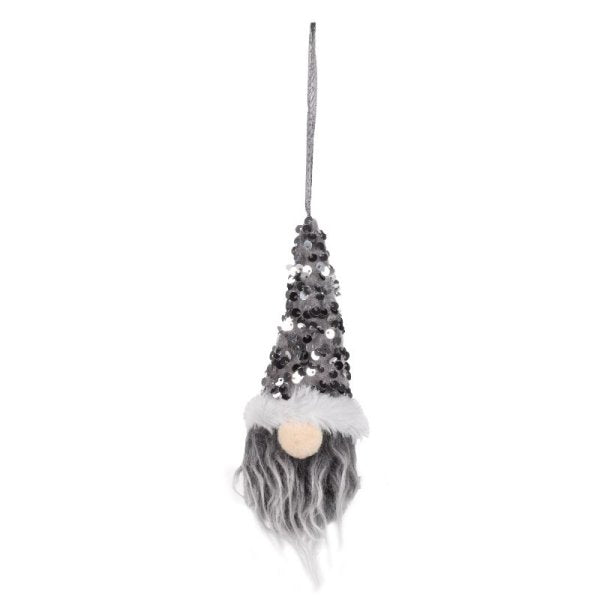 Gonklet Grey Hanging Decoration 15cm