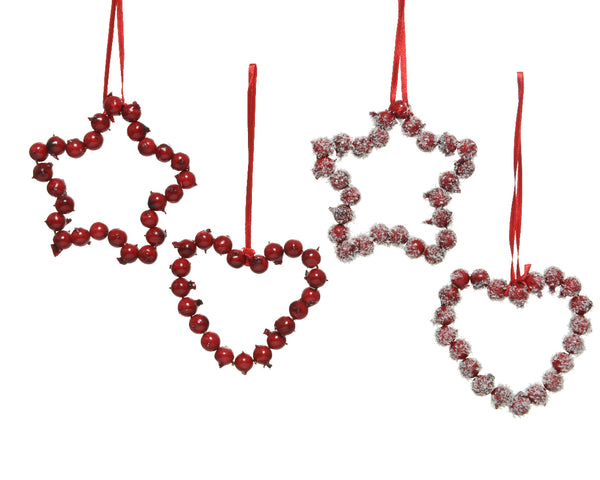 Christmas Shape Foam Snow/Berries