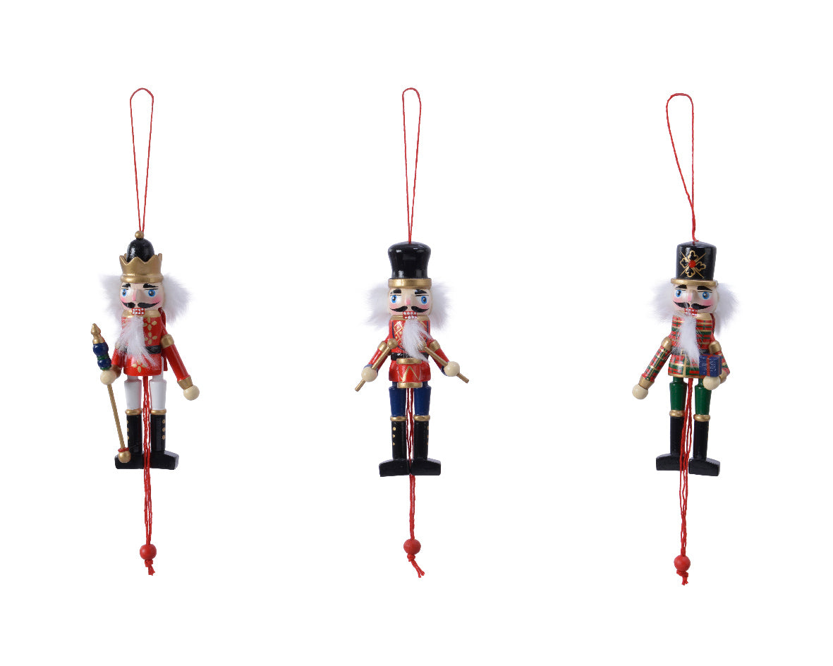 Nutcracker Firwood with Glitter 12.5cm