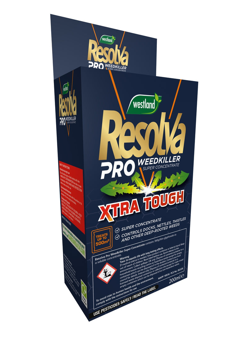 Resolva Pro Weedkiller Super Concentrate Xtra Tough 200ml | Cornwall Garden Shop | UK