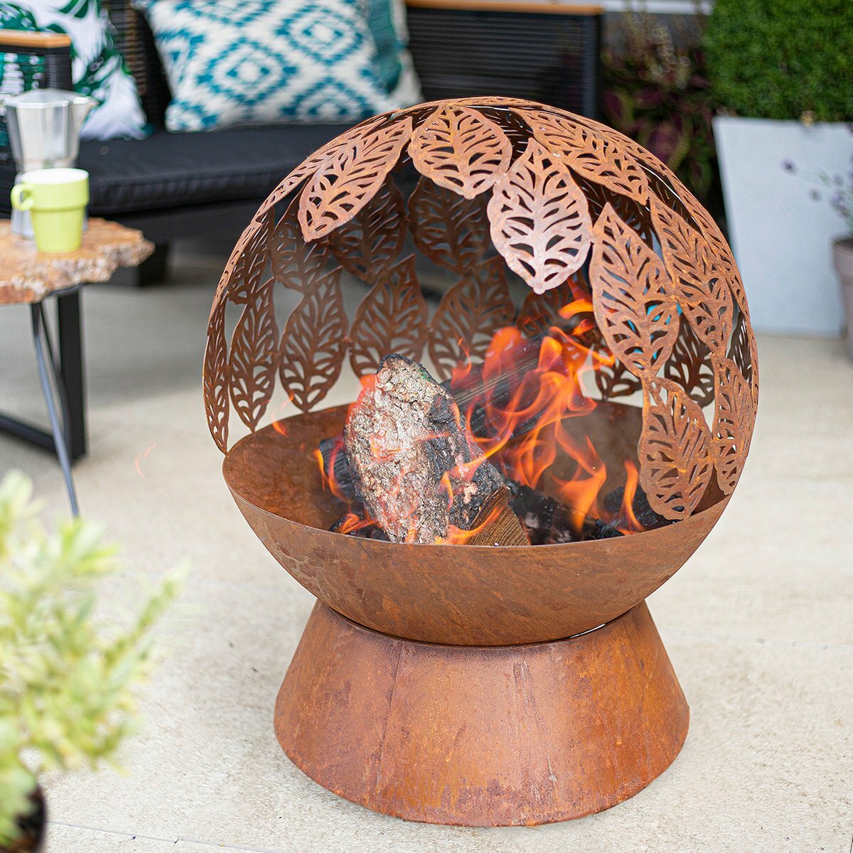 Fire Globe - Leaves