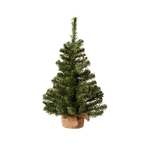 Mini Christmas Tree in Jute Bag 60cm