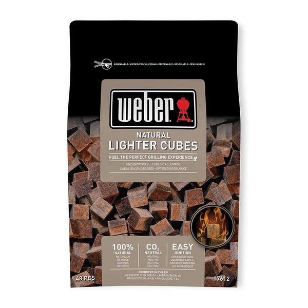 Weber Natural Lighter Cubes | Cornwall Garden Shop | UK