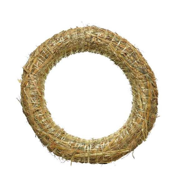 Wreath Straw 35cm