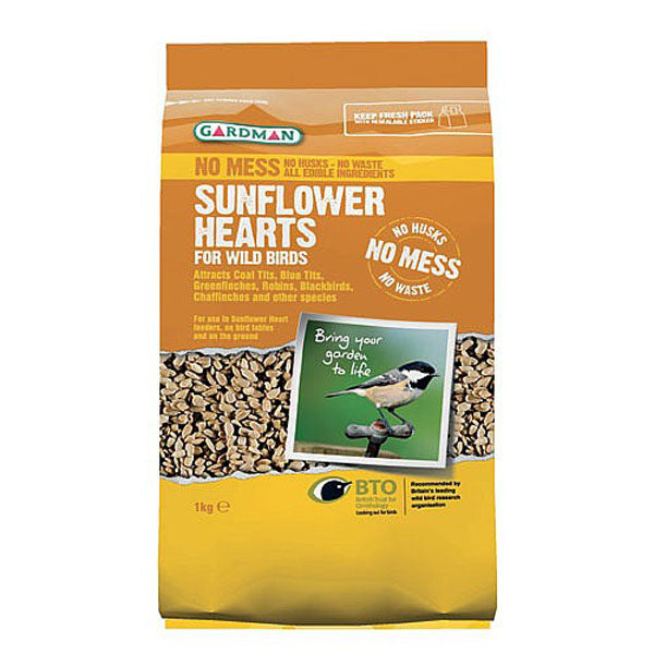 Sunflower Hearts Bird Food 1kg