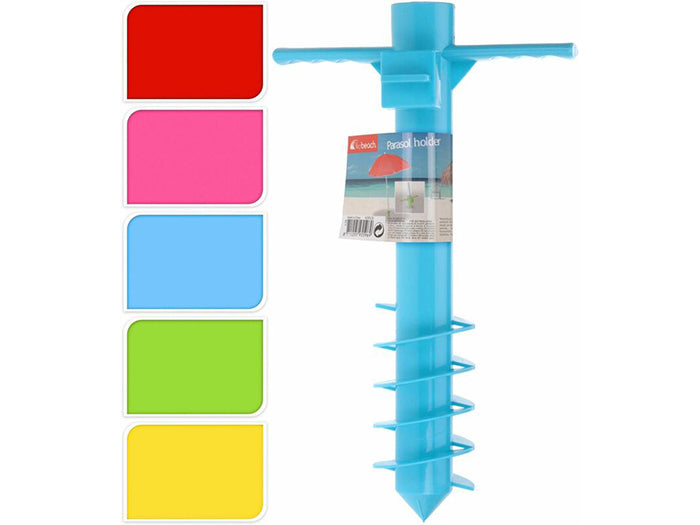 Parasol Screw Spike Stand Plastic 40cm