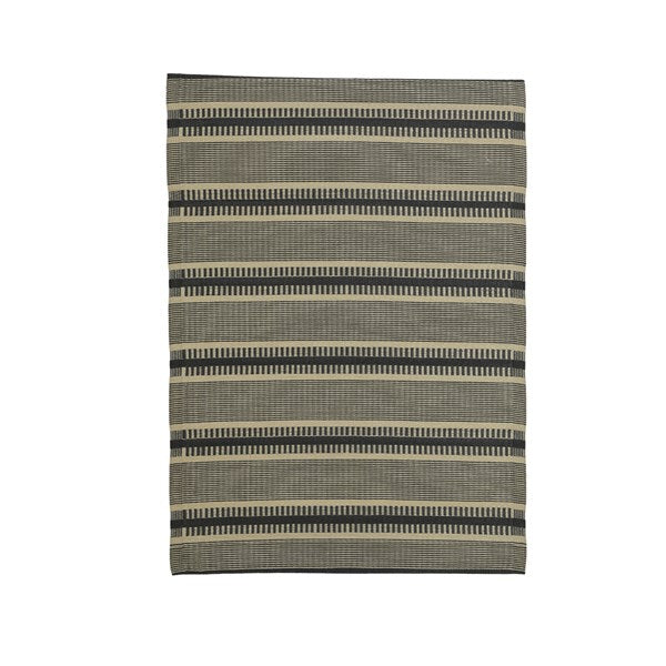 Check Stripe Outdoor Rug