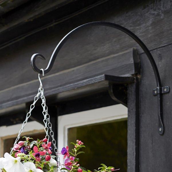 11" Forge Round Hook - Cornwall Garden Shop