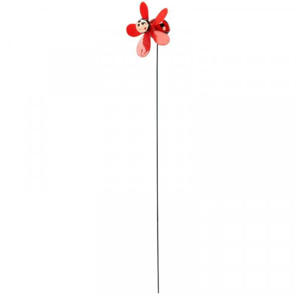 Border Stake Loony Ladybug