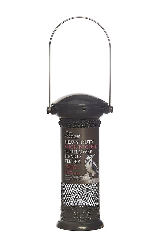 Sunflower Hearts Feeder Heavy Duty Flick'n'click
