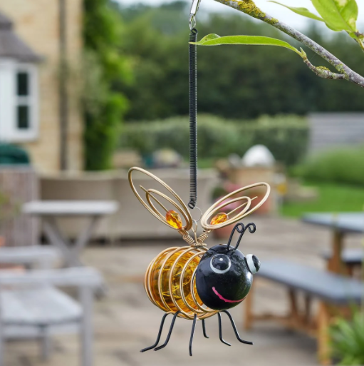 Solar Hanging Bee Bug Light