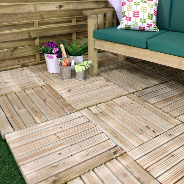 Decking Tile - 0.50m x 0.50m