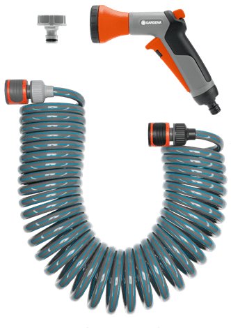 Spiral Terrace Hose Set 10m