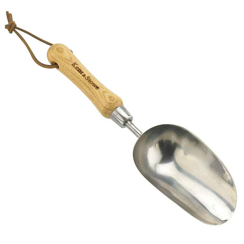 Hand Potting Scoop Stainless Steel