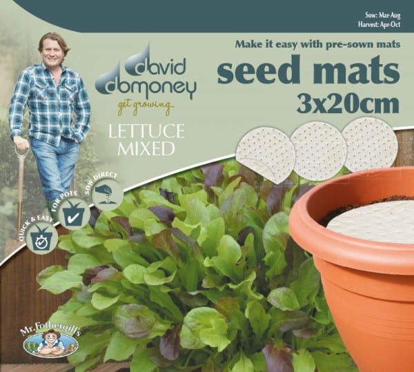 Lettuce Seed Mat David Domoney