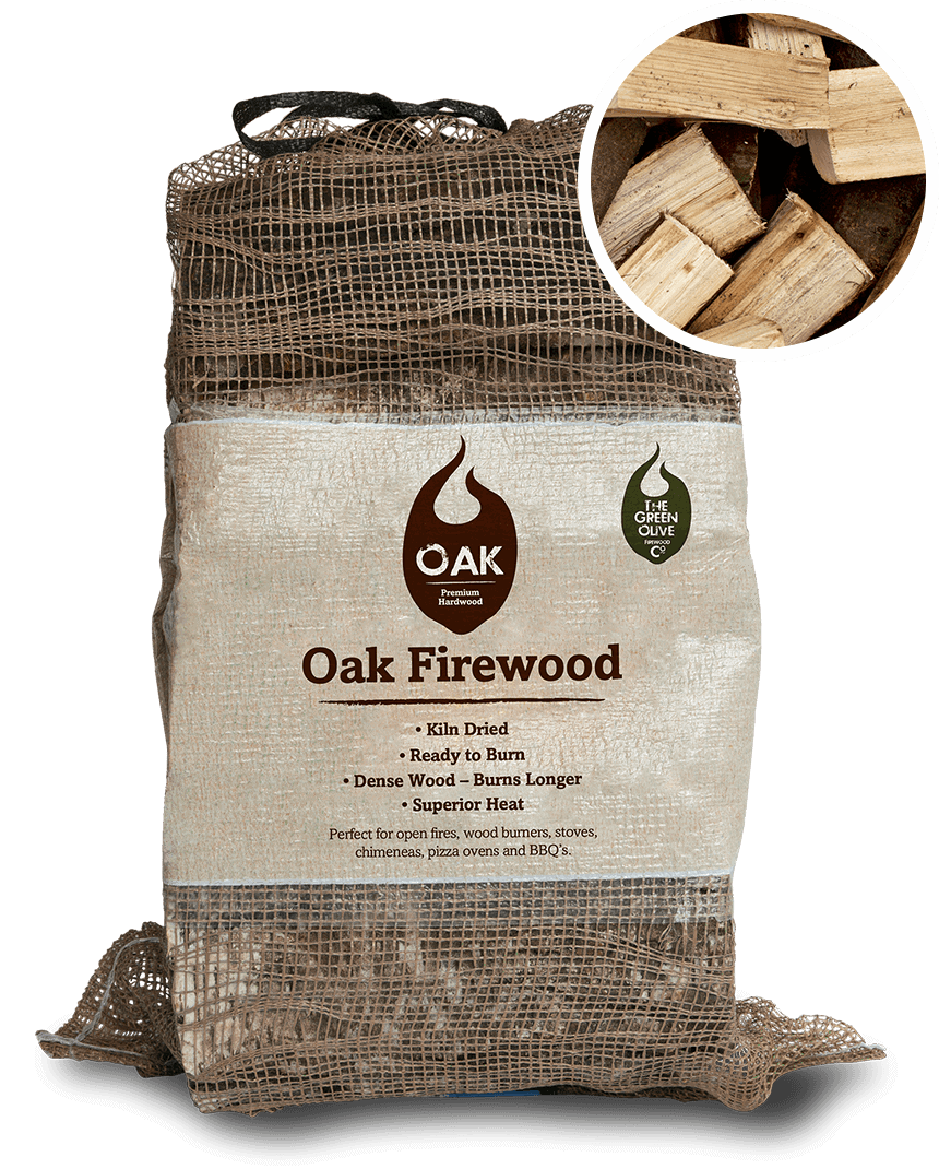 Kiln Dried Oak Firewood Net 30L (approx)