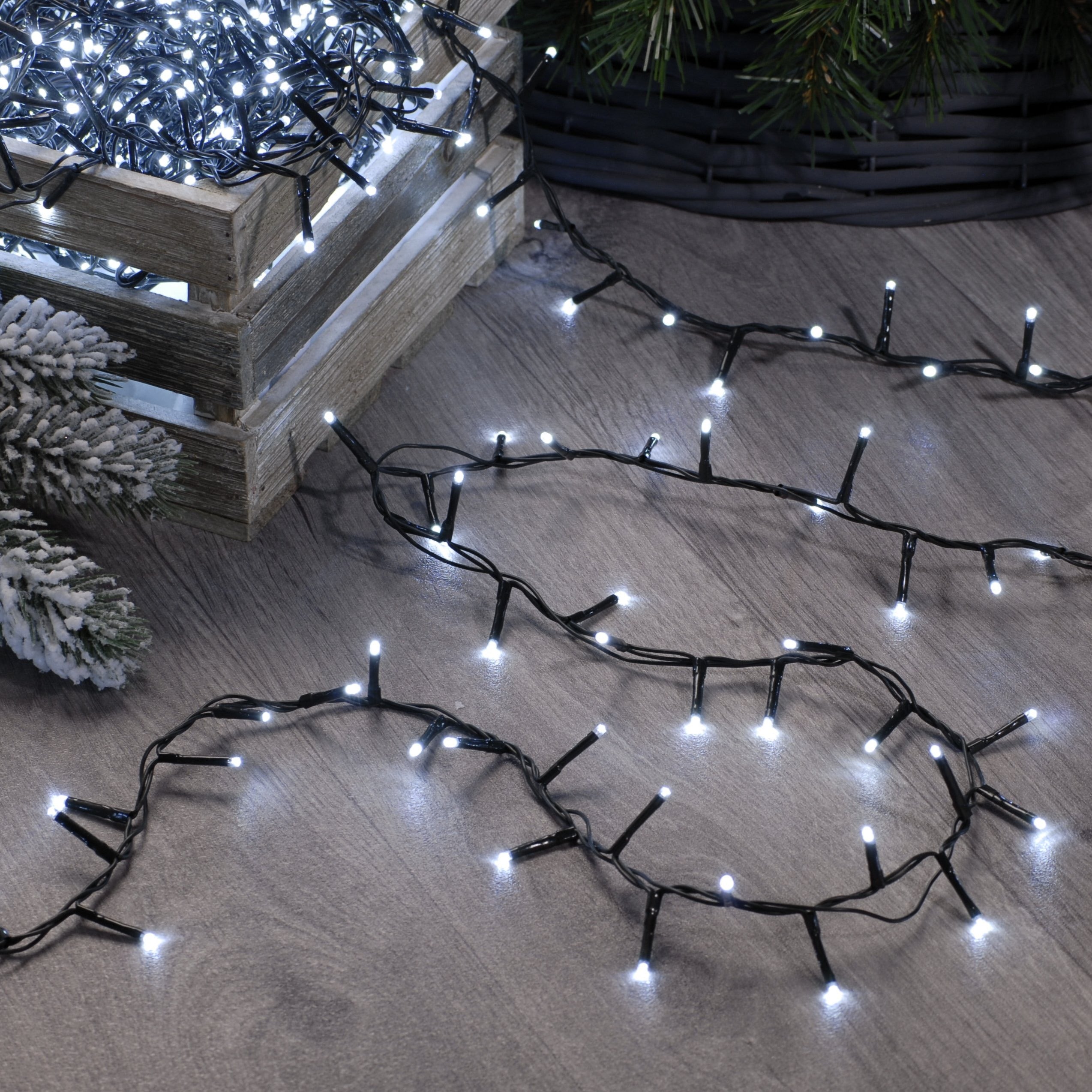 520 Sparkle String Lights - White | Cornwall Garden Shop | UK