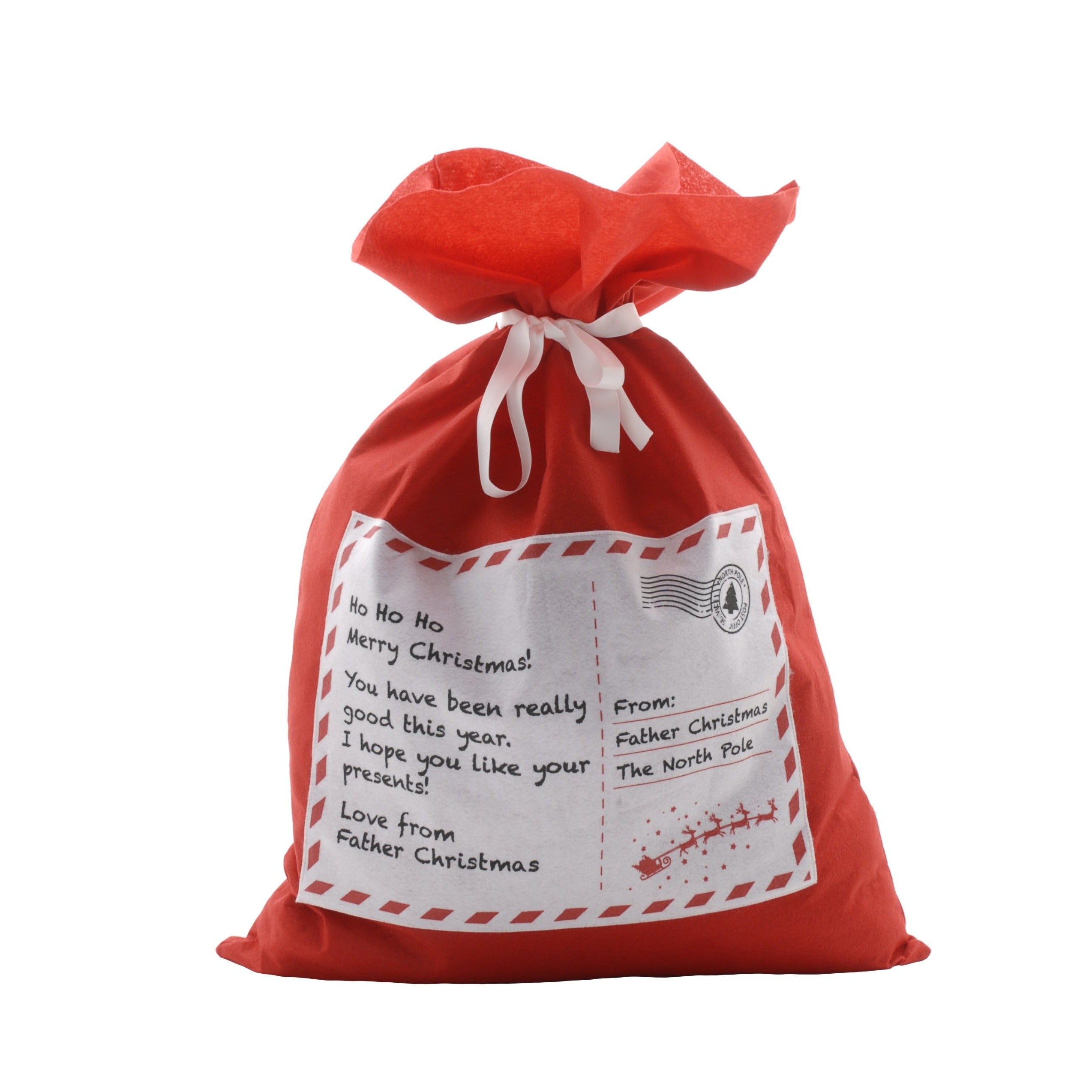 Red Santa Sack | Cornwall Garden Shop | UK