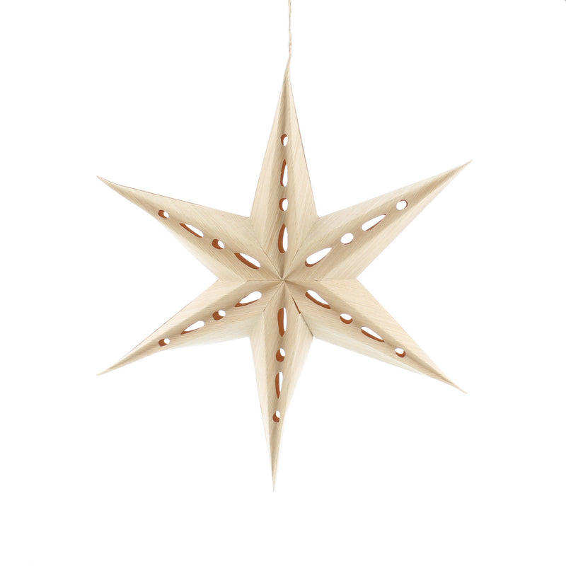 Hanging Decoration Foldable Paper Star 30cm