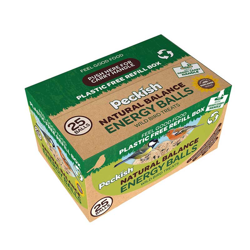 Peckish Energy Balls Natural Balance (50 Box)