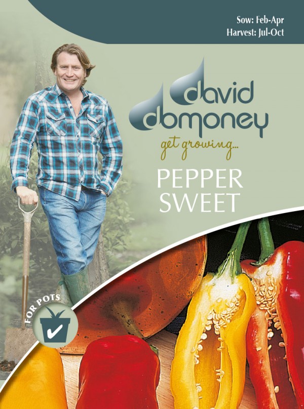 Sweet Pepper Seeds David Domoney