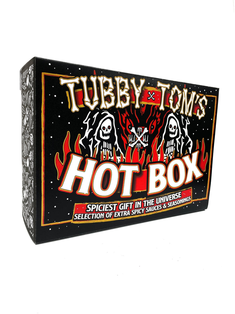 TUBBY TOM'S - HOT BOX - ULTIMATE SPICY HOT SAUCE GIFT BOX