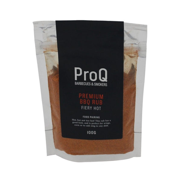 ProQ Fiery Hot BBQ Rub - 100g pouch