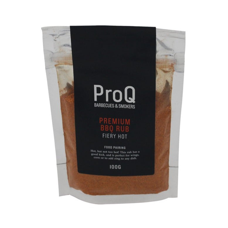 ProQ Fiery Hot BBQ Rub - 100g pouch