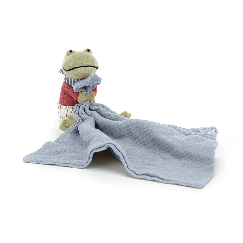 Plush 'Little Rambler Frog' Soother