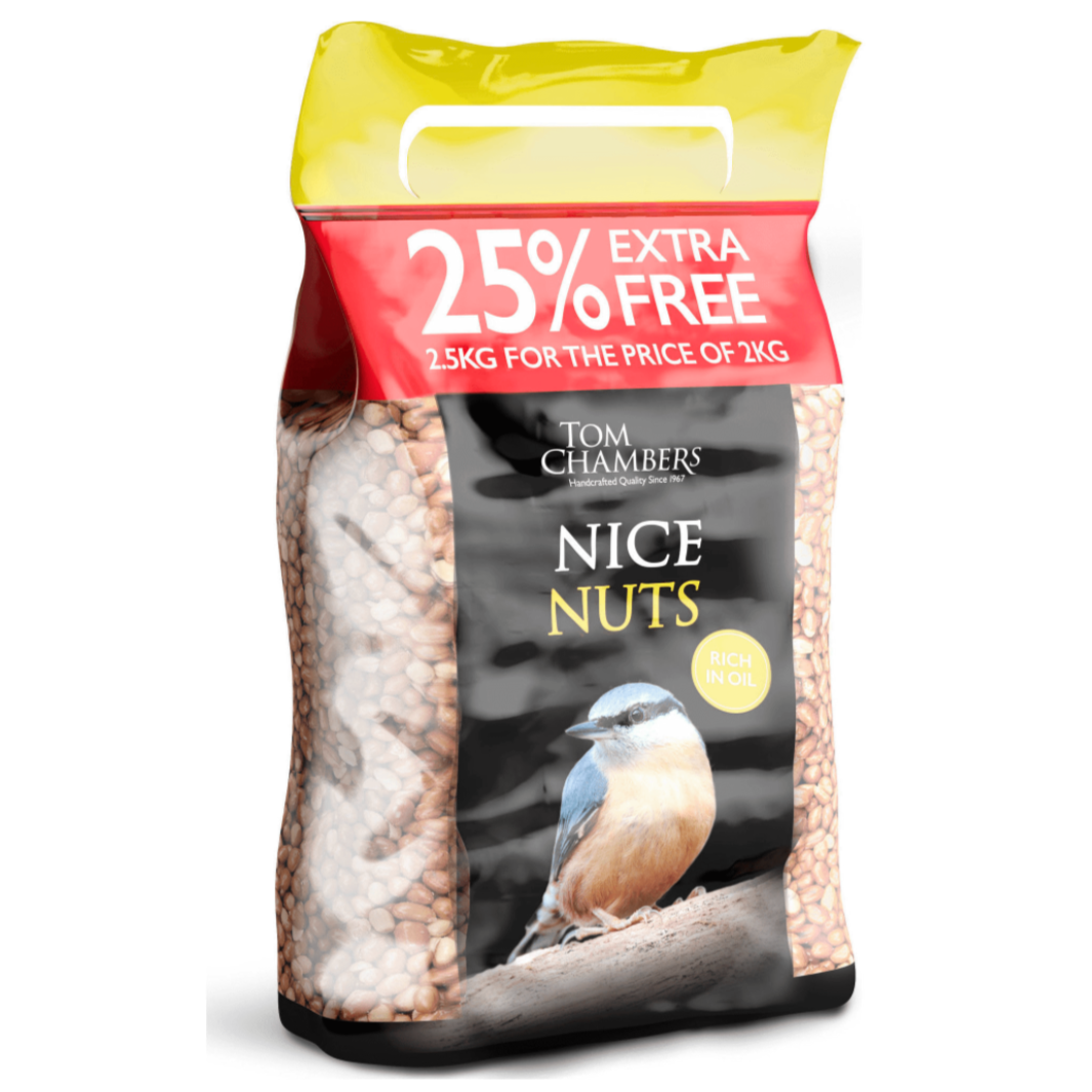 Nice Nuts Bird Feed Peanuts 2.5kg