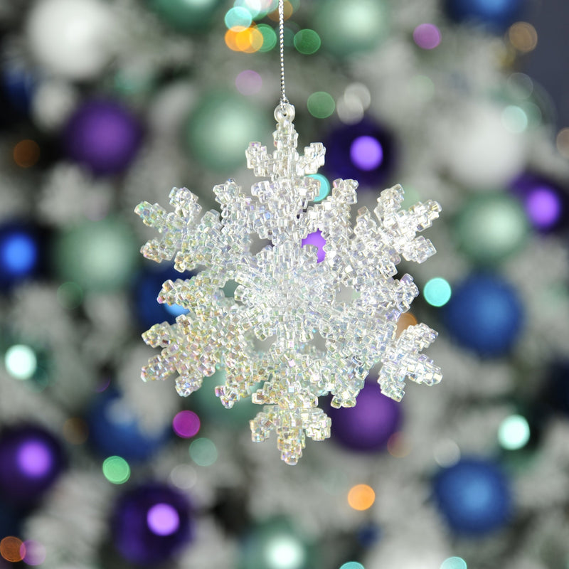 Snowflake Hanging Decoration | Cornwall Garden Shop | UK