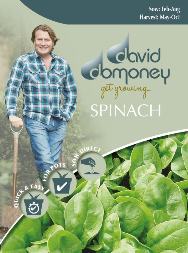 Spinach Seeds David Domoney