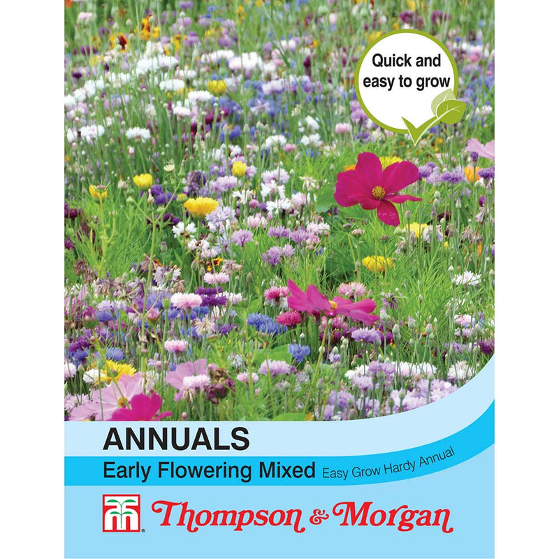 Annual Early Flowering Mixed Flower Seeds