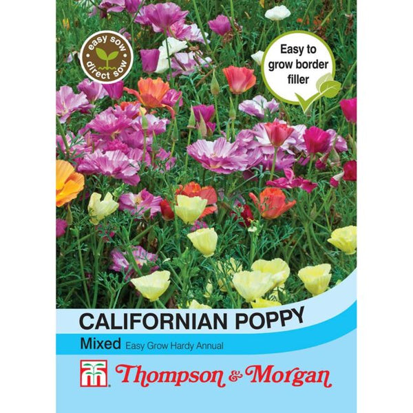 Californian Poppy Mixed Flower Seeds