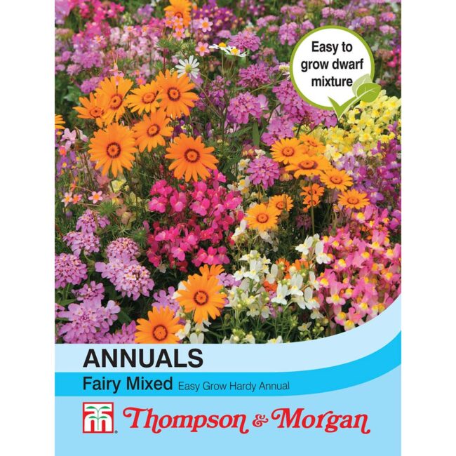 Easy Annuals Fairy Mixed Flower Seeds