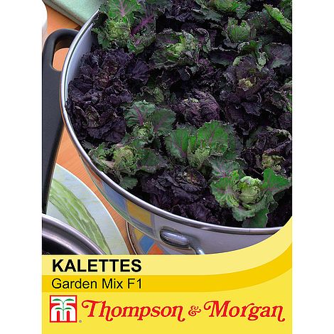 Kale Kalettes Garden Mix F1 Seeds