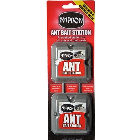 Nippon Ant Bait Station 2pk | Cornwall Garden Shop | UK